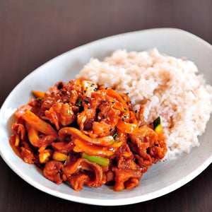 Fried Kimchi With Pork 제육덮밥