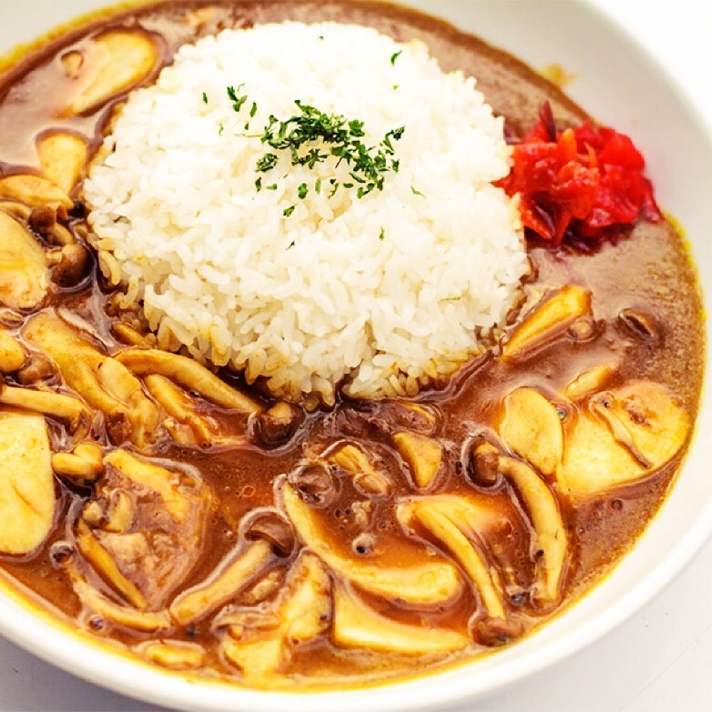Mushroom Curry Donburi 和风カレー丼